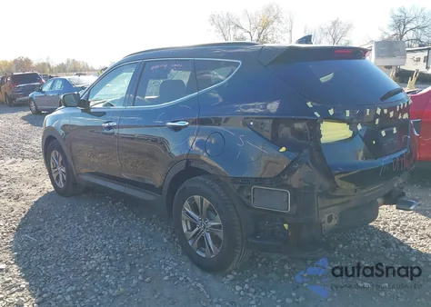 2013 Hyundai Santa Fe Sport from USA, damaged, VIN 5XYZUDLB4DG007954